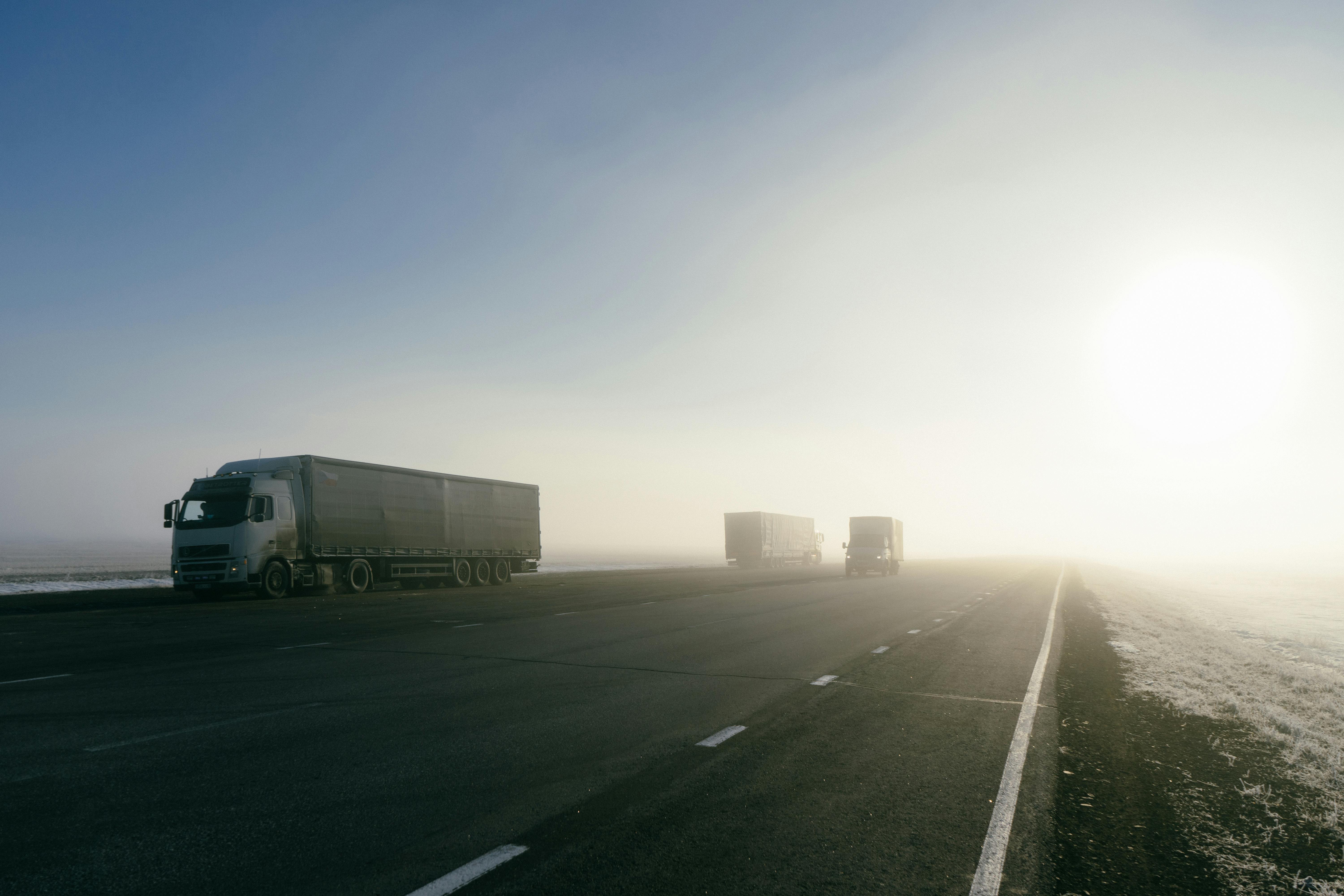 Camions Reeim sur la route